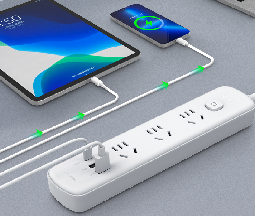 入學(xué)必備安全快充排插,插座不夠就用它 入學(xué)必備安全快充排插,插座不夠就用它