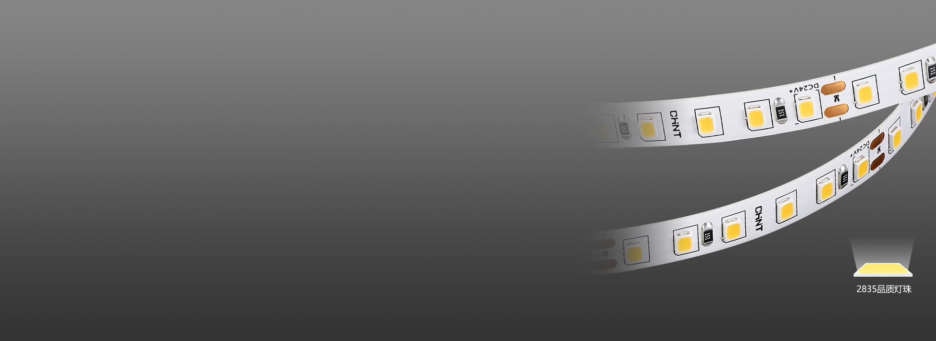 2835品質燈珠，更大發光面 主流升級...