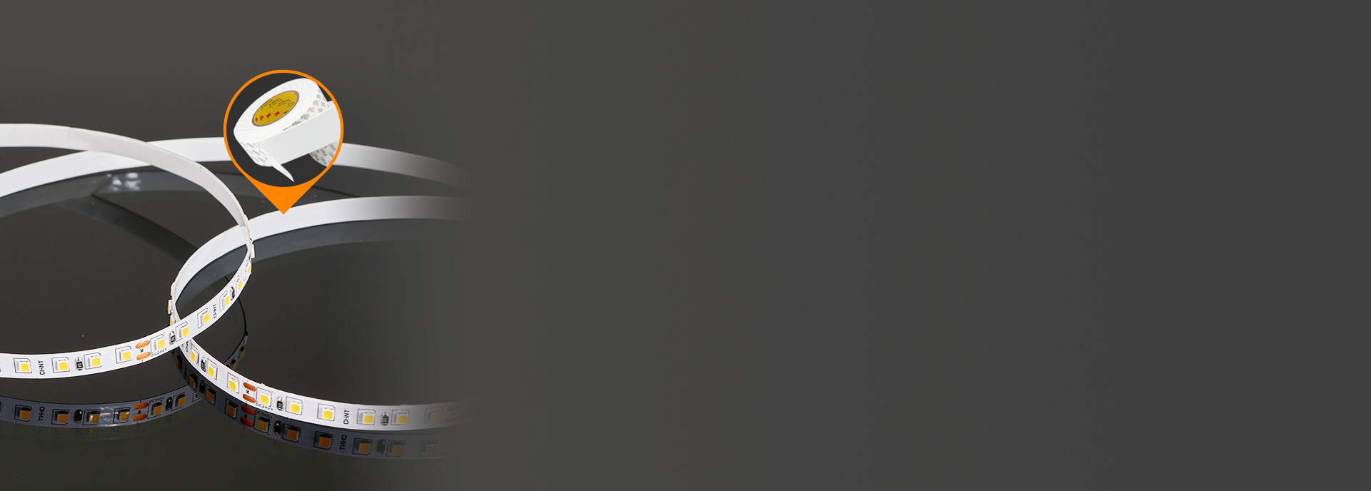 自帶背膠，安裝方便 DD32裸板燈帶，...