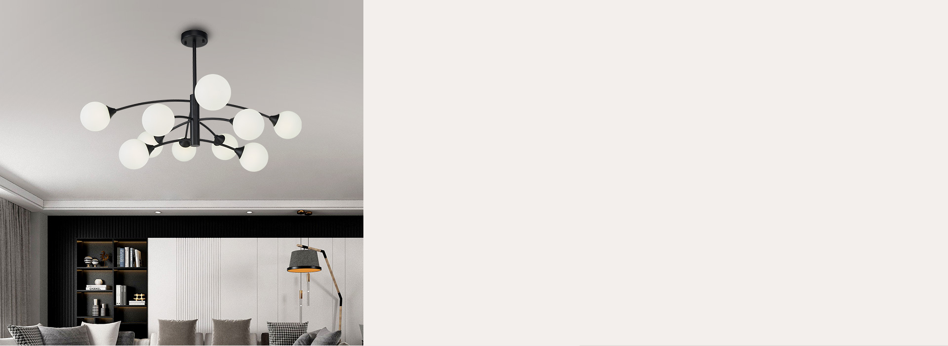 自配光源，自定義空間氛圍 正泰照明吊燈...