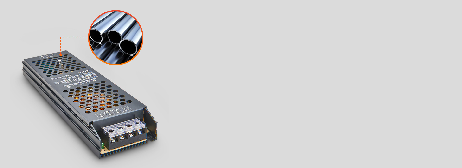 加厚鋁材外殼 正泰照明24V開關電源外...