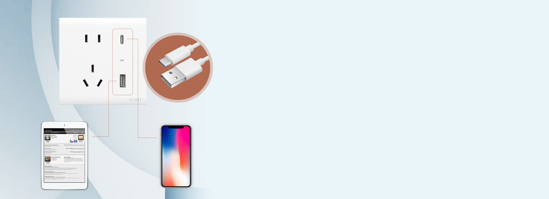 廣泛兼容，蘋果、安卓都能充 正泰NEW...