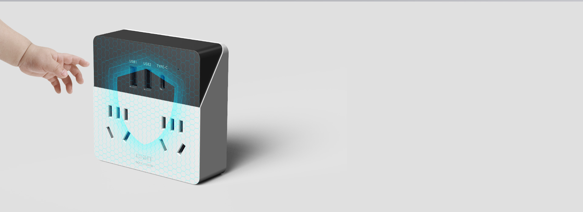 安全保護門，防塵防觸電 自帶安全保護門...