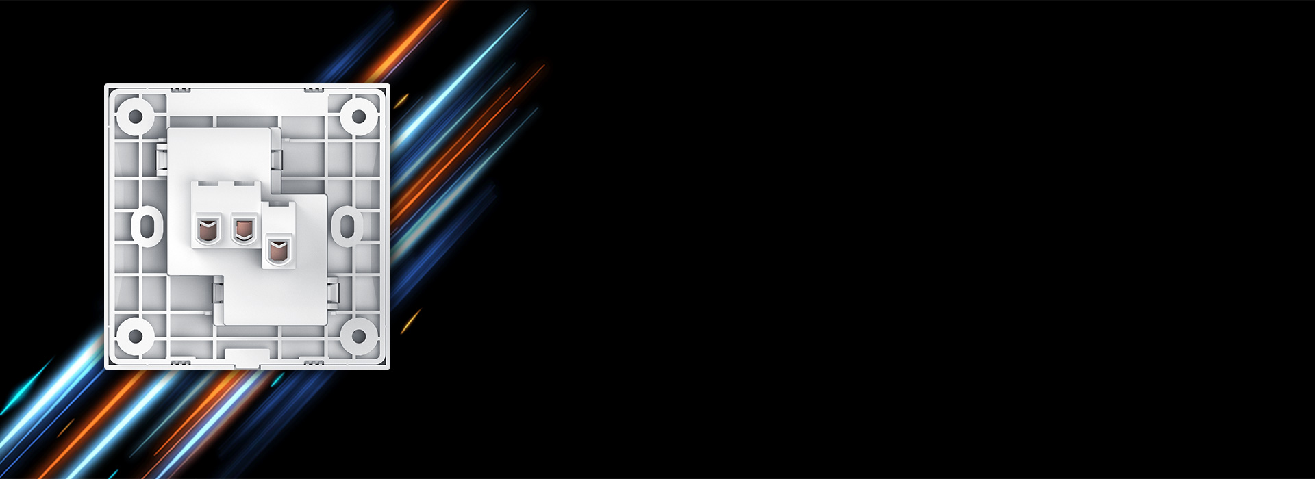 高效·便捷安裝 V型軸拉接線，夾線牢固...