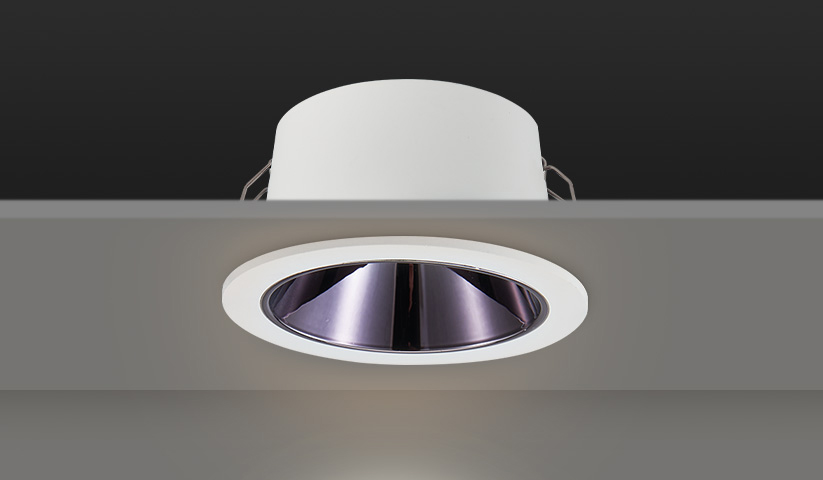 以筒射燈為主的無主燈設(shè)計特點1