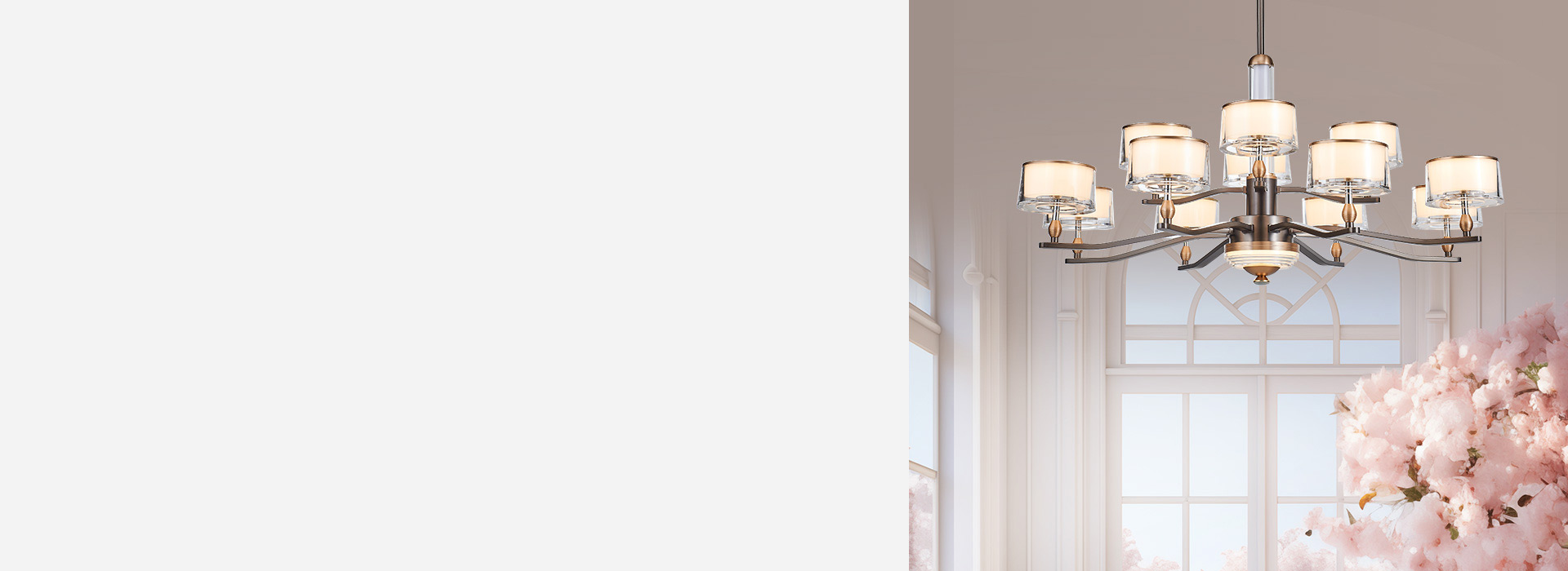 智能吊燈：XDD123系列 繁花似錦，...