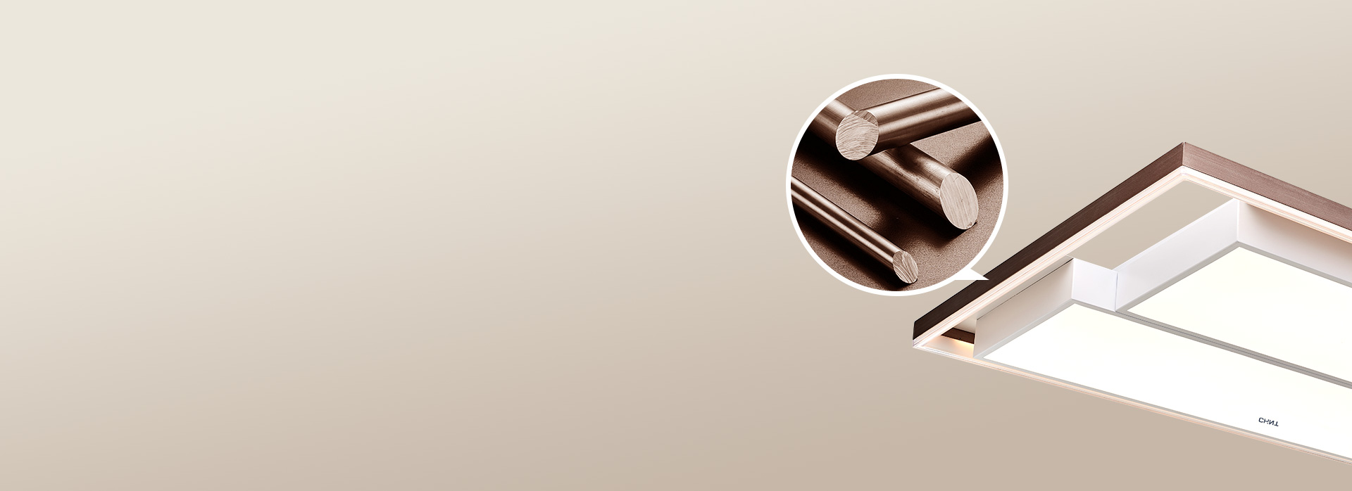 磨砂質(zhì)感邊框 邊框采用精工鋁材，糅合磨...