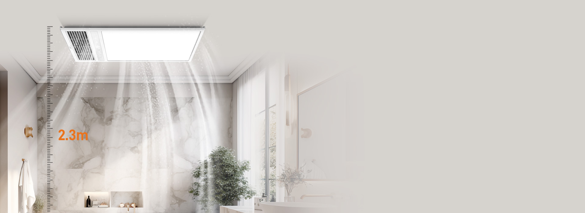 強勁送風，快速換氣 150mm大風輪，...